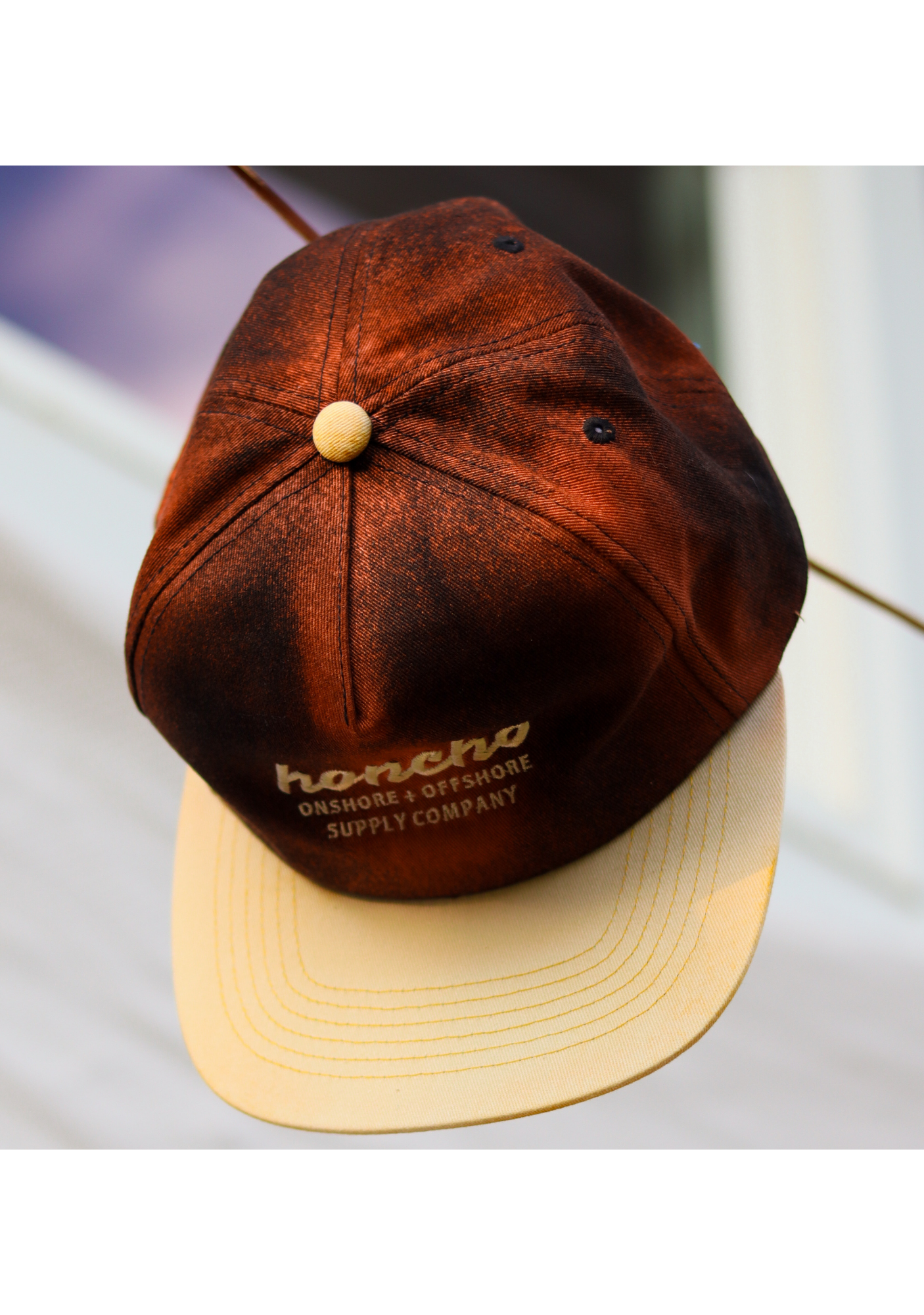 Sunner Snapback - Black/Gold Yellow