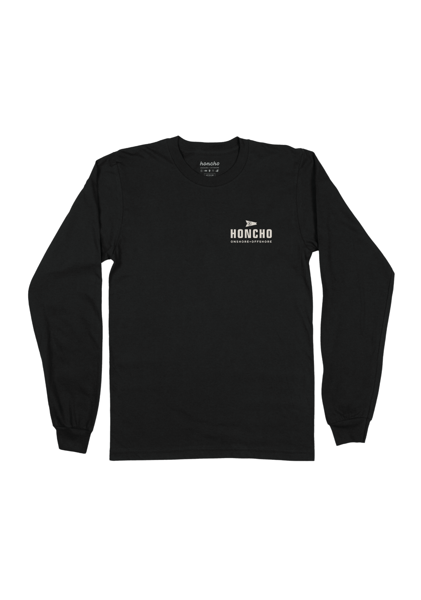 Sail Sil LS Tee - Pirate Black