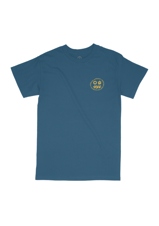 Zones Tee - Baltic Blue