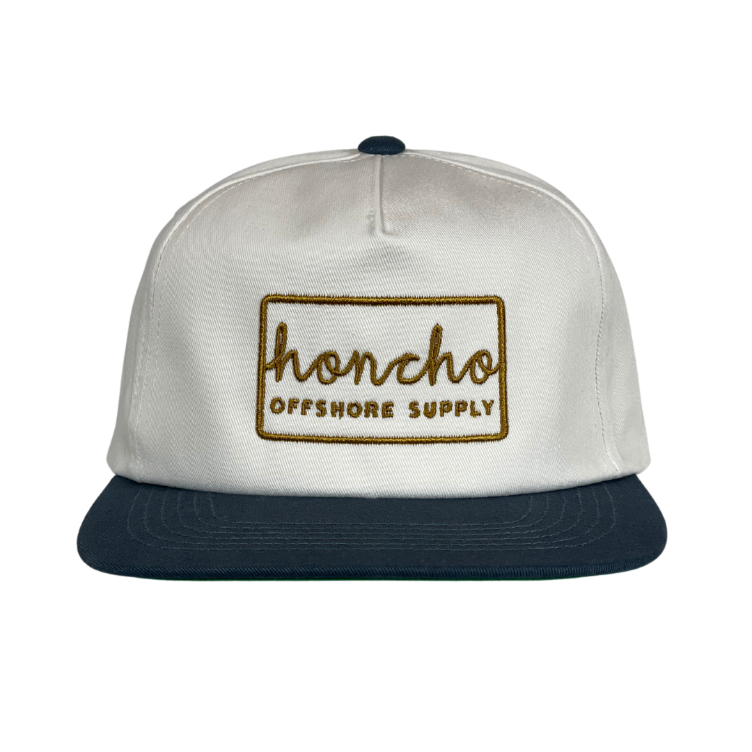 HOS Snapback - White/Slate Blue