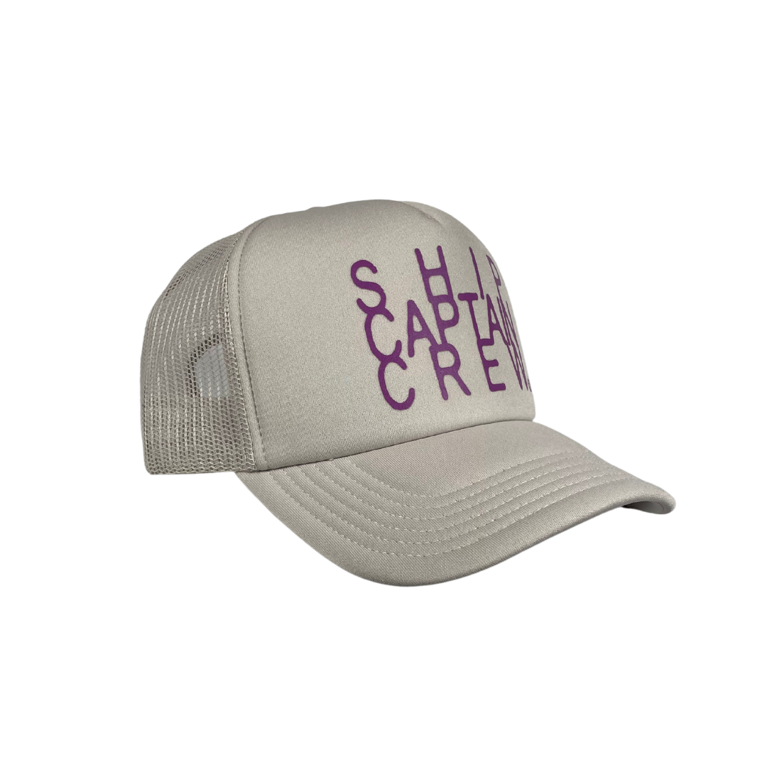 Ship,Captain,Crew Foam Trucker - Bone