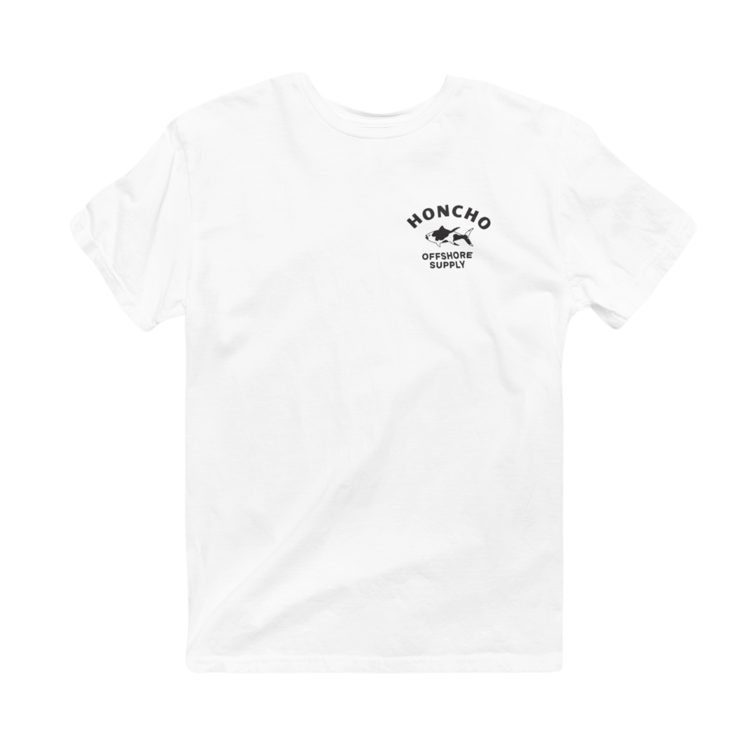 Cows on Deck Tee - White
