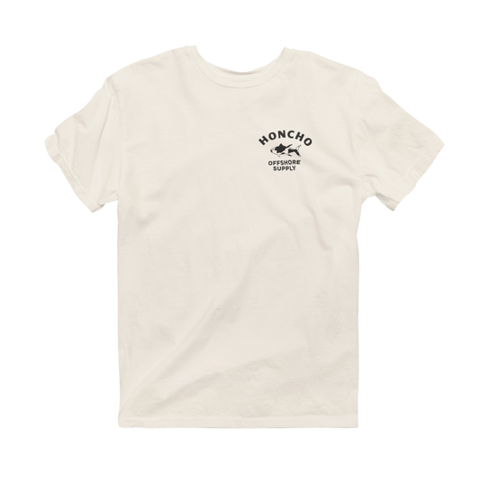 Cows on Deck Tee - Vintage White