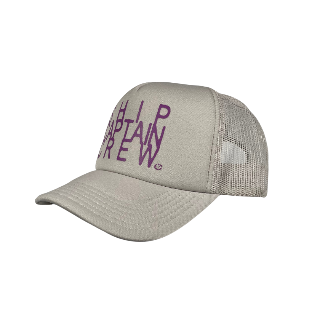 Ship,Captain,Crew Foam Trucker - Bone