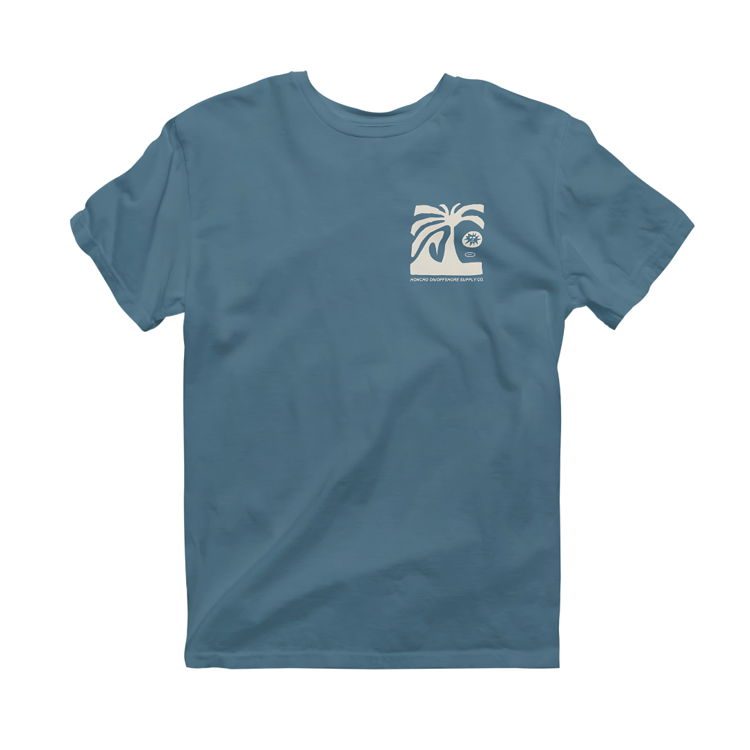 Emblem Tee - Baltic Blue