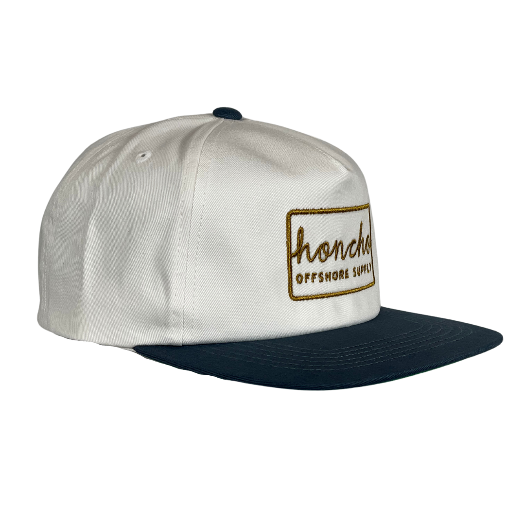 HOS Snapback - White/Slate Blue