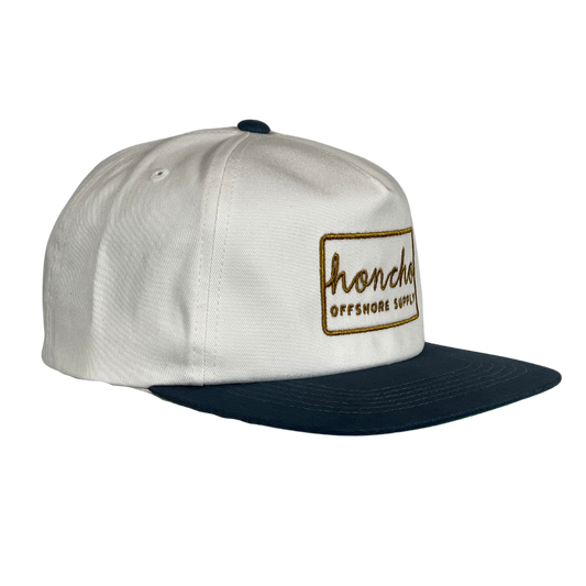 HOS Snapback - White/Slate Blue