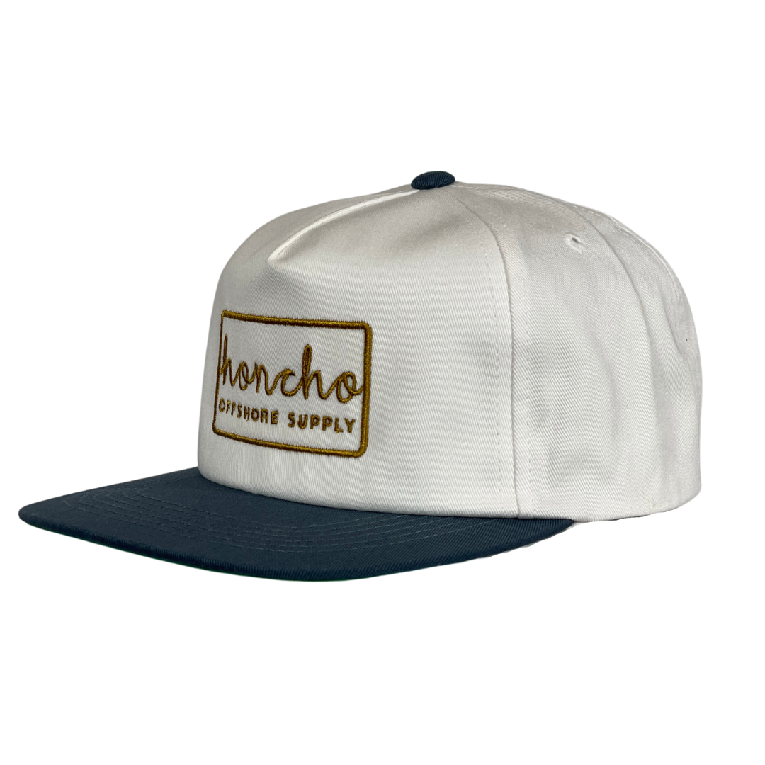 HOS Snapback - White/Slate Blue