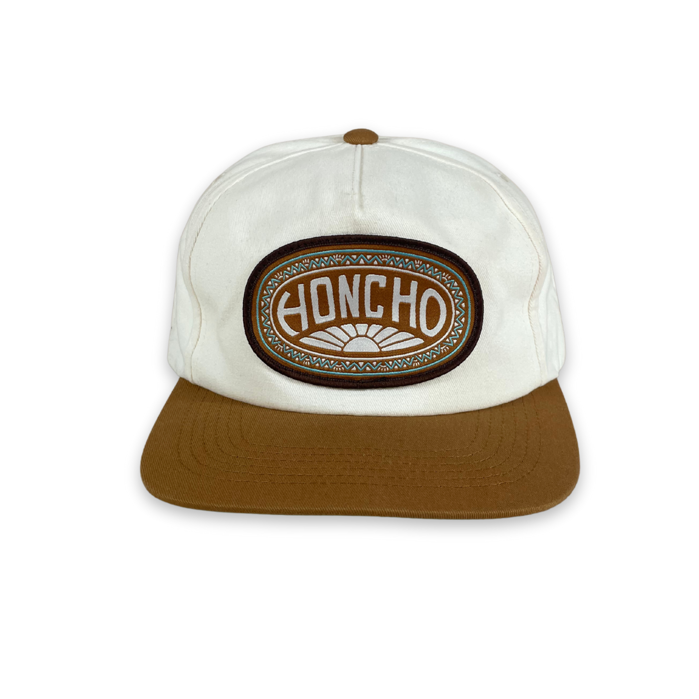 High Noon Snapback - Cream/Copper
