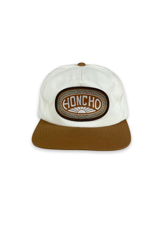 High Noon Snapback - Cream/Copper