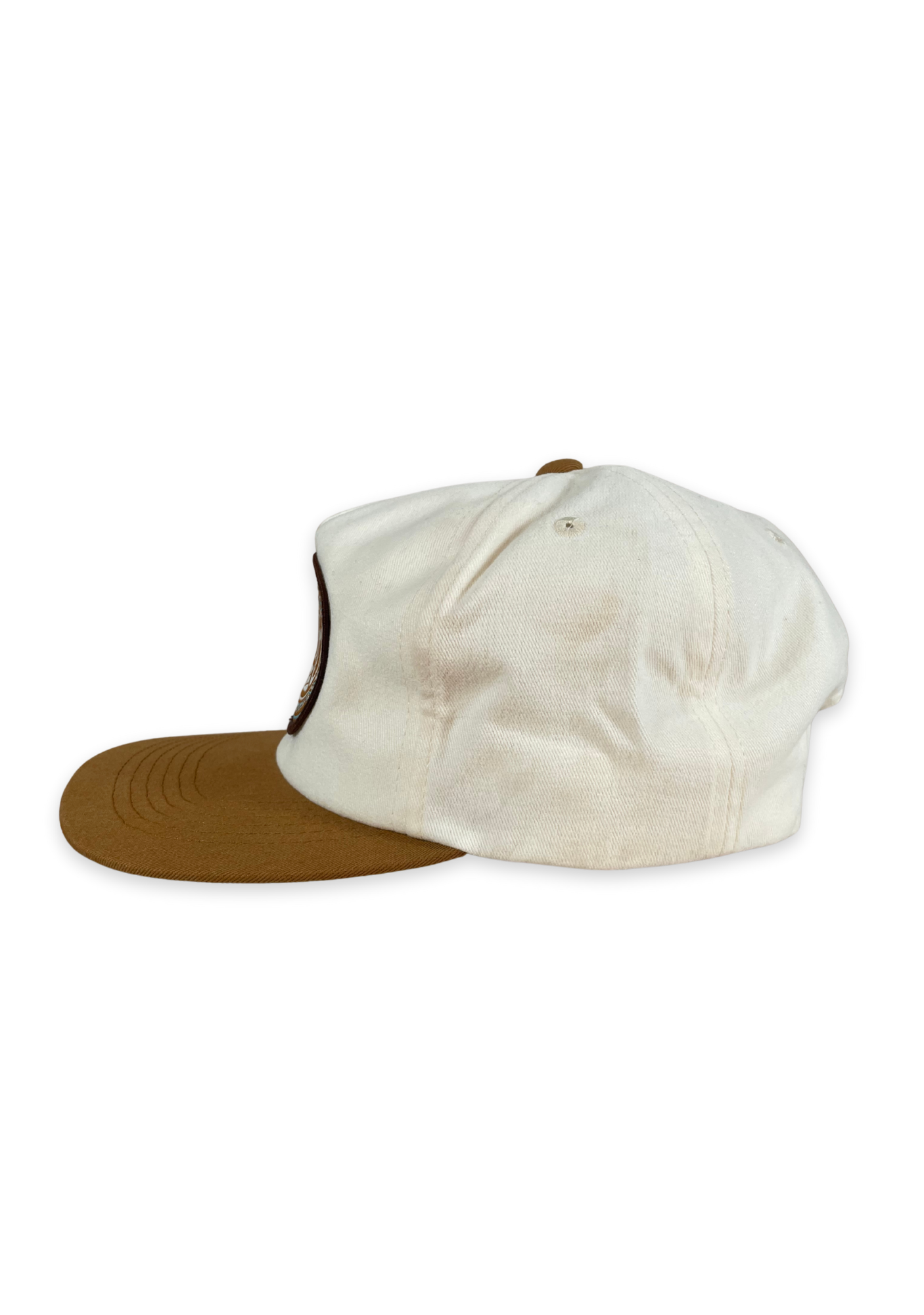 High Noon Snapback - Cream/Copper
