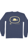 Sail Sil LS Tee - Horizon Blue