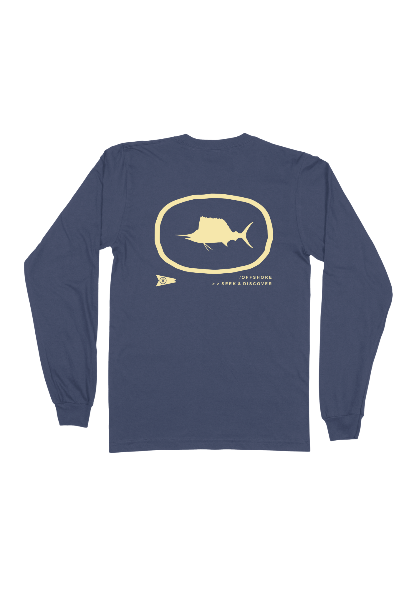 Sail Sil LS Tee - Horizon Blue