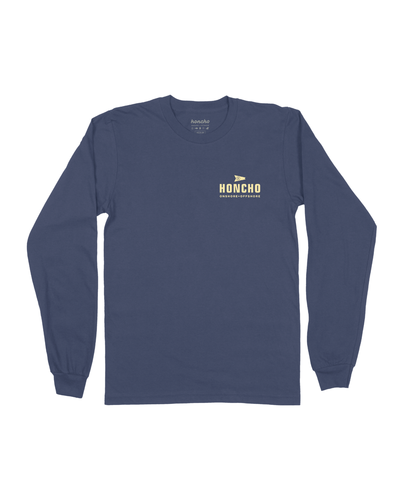 Sail Sil LS Tee - Horizon Blue