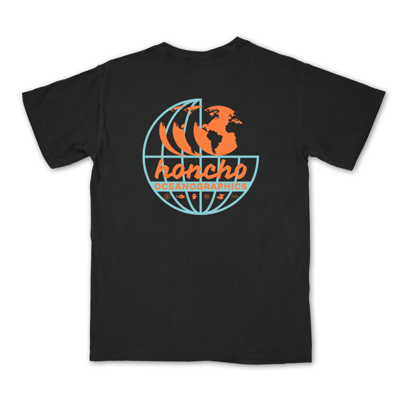 Oceanographics Pocket Tee - Pirate Black