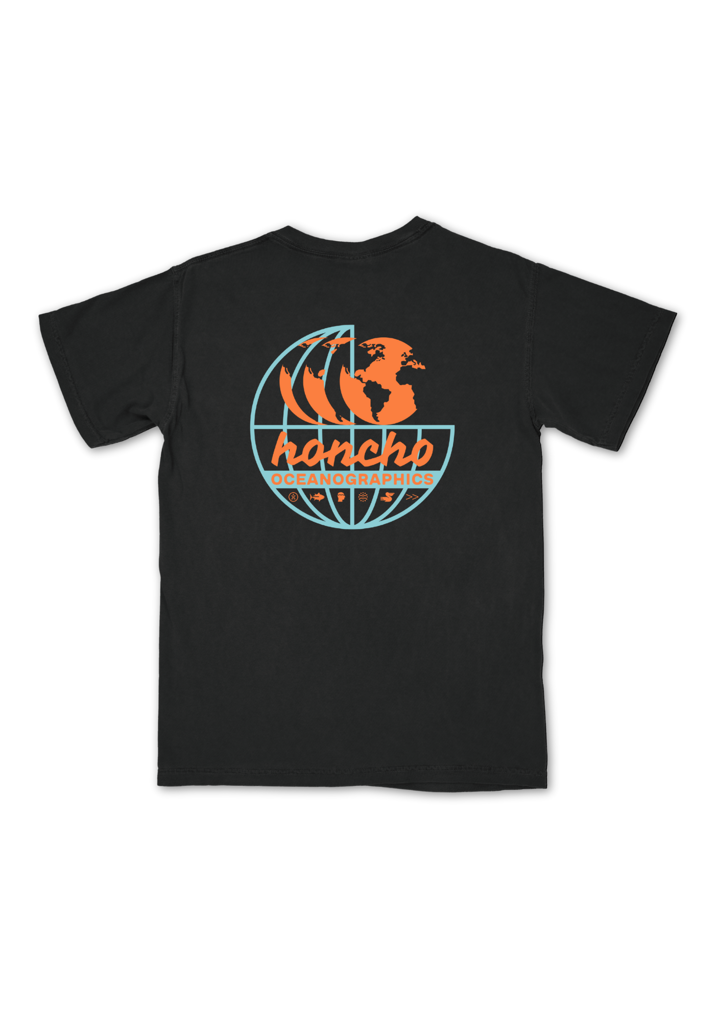 Oceanographics Pocket Tee - Pirate Black