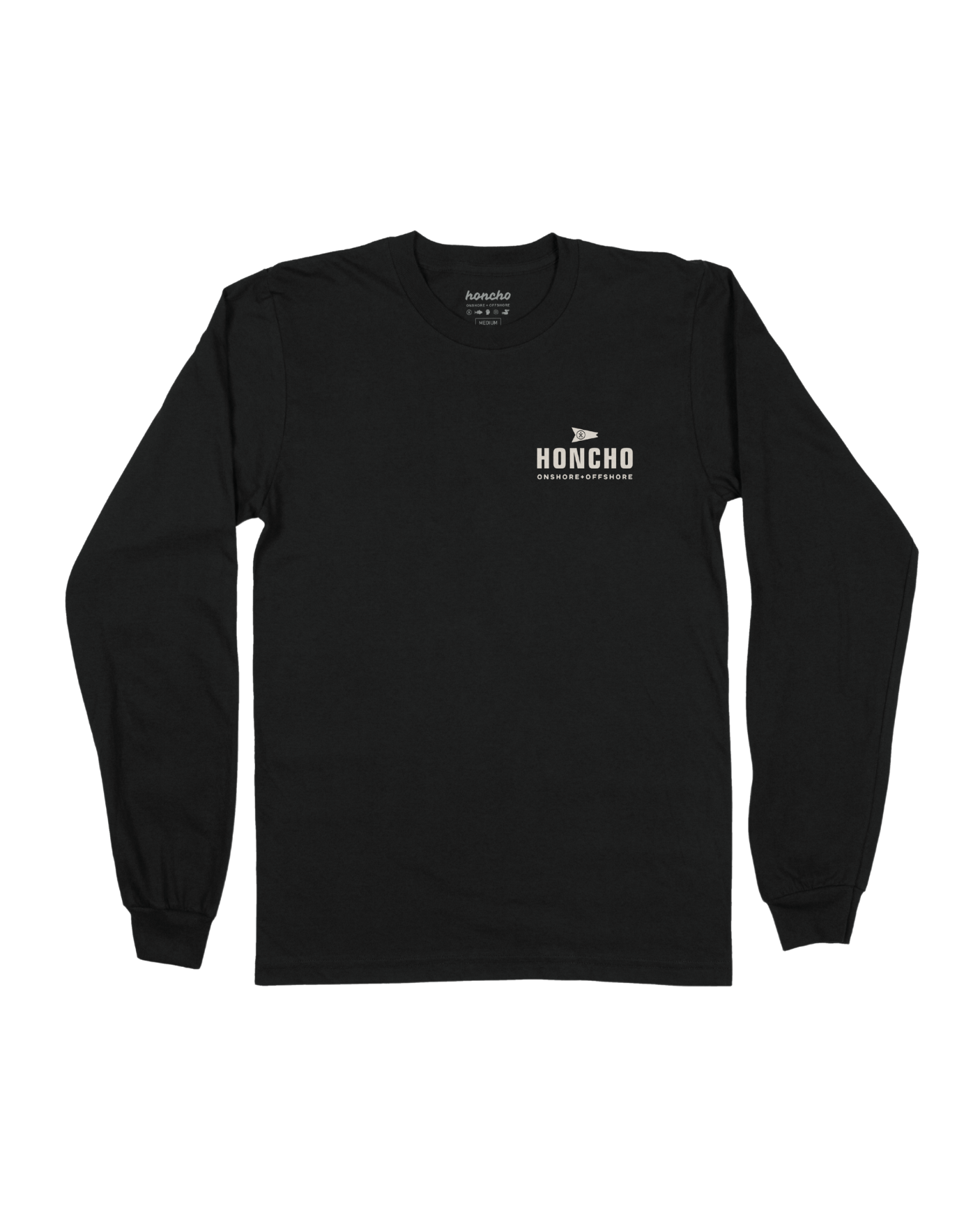 Sail Sil LS Tee - Pirate Black