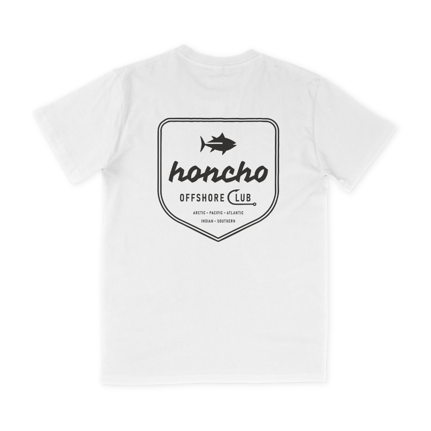 Crest Tee - White