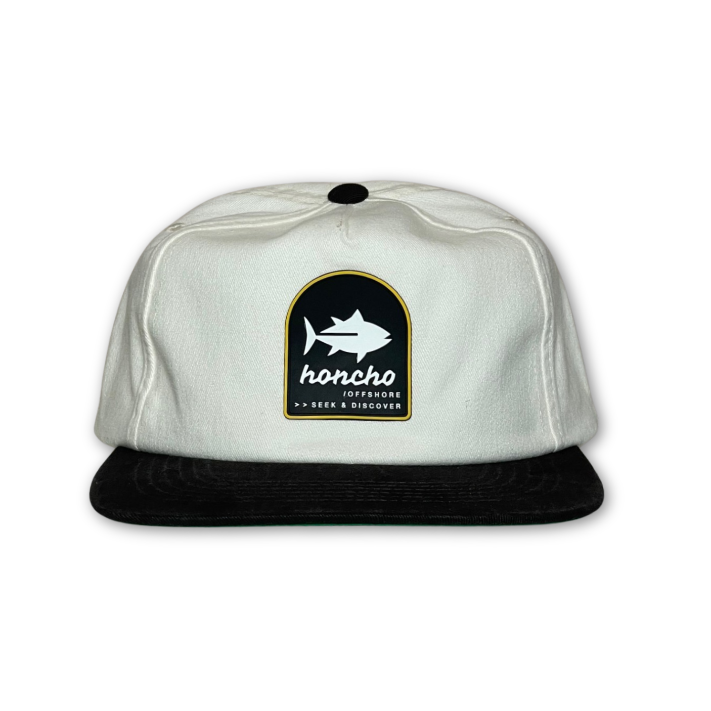 Marker Snapback - Vintage White/Black