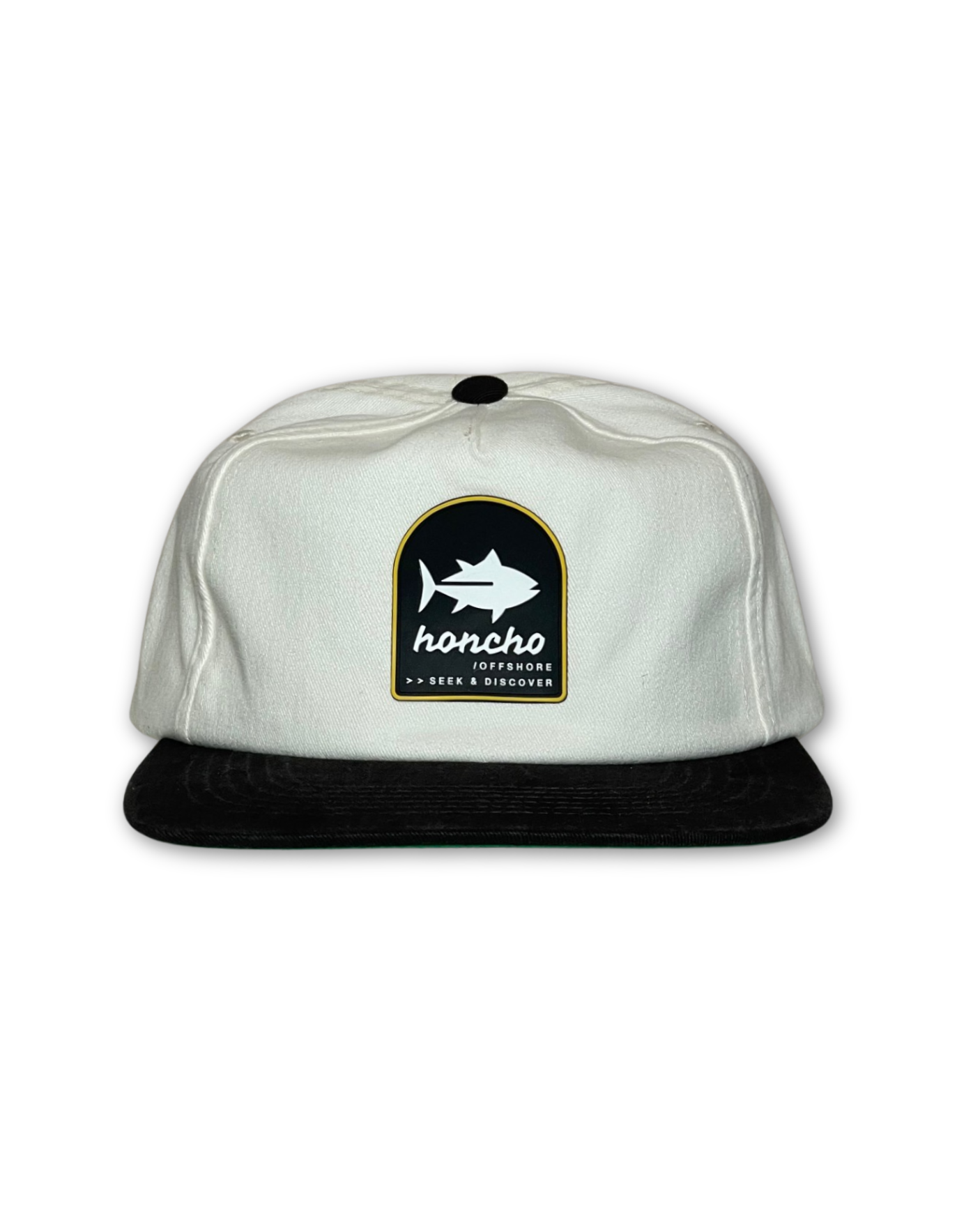 Marker Snapback - Vintage White/Black