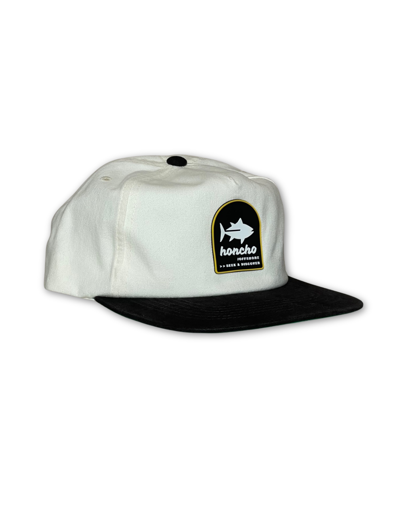 Marker Snapback - Vintage White/Black