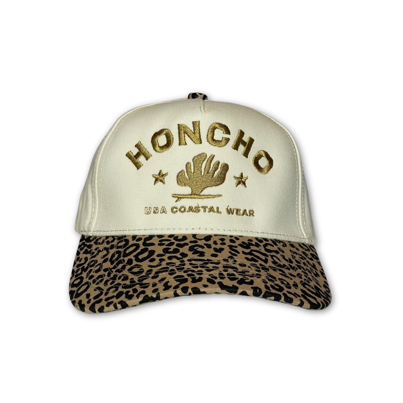 Untamed Cap - Cream/Leopard