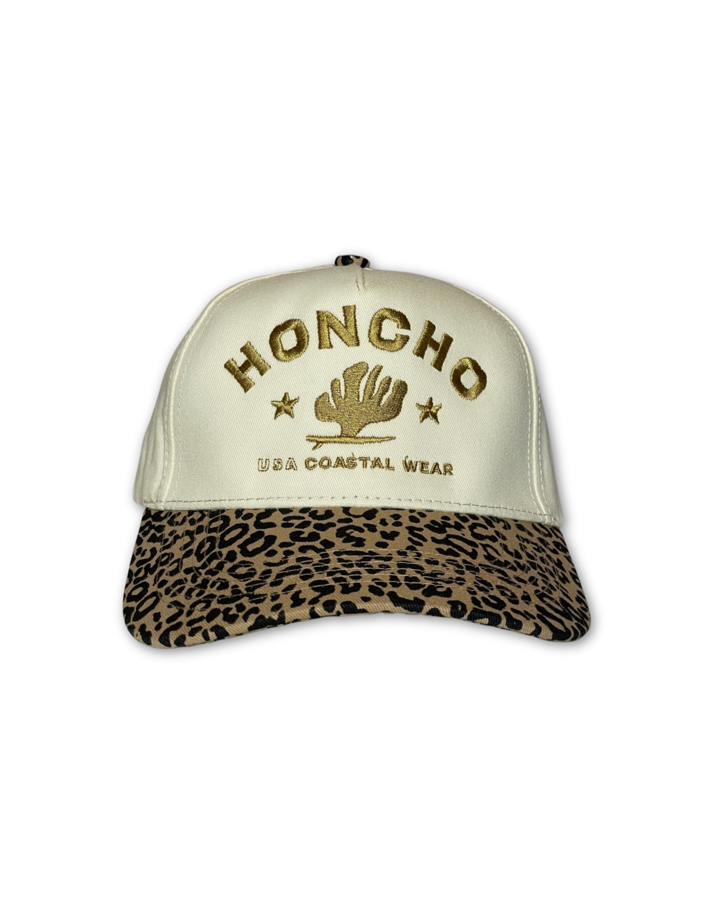 Untamed Cap - Cream/Leopard