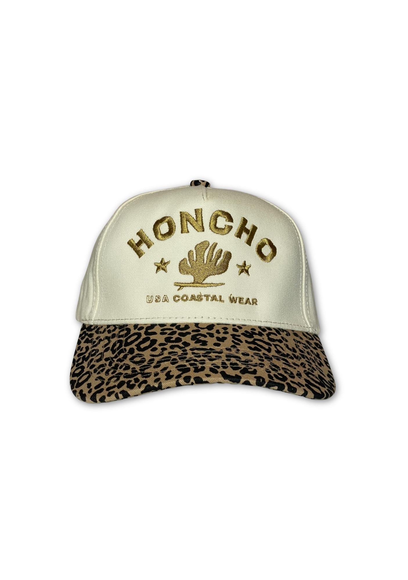 Untamed Cap - Cream/Leopard