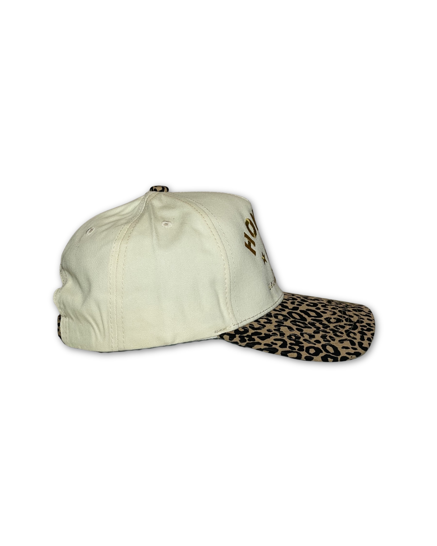 Untamed Cap - Cream/Leopard