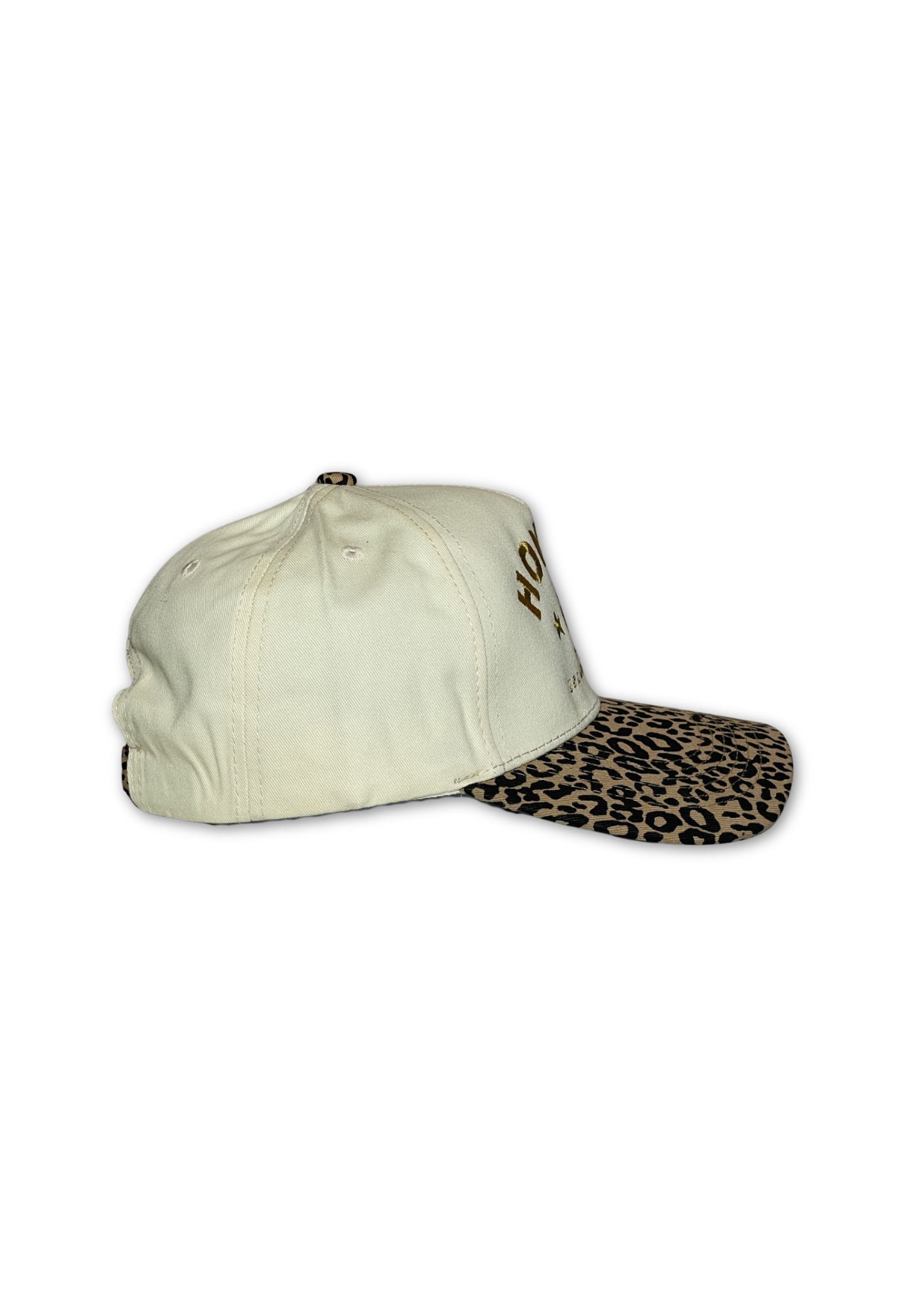 Untamed Cap - Cream/Leopard