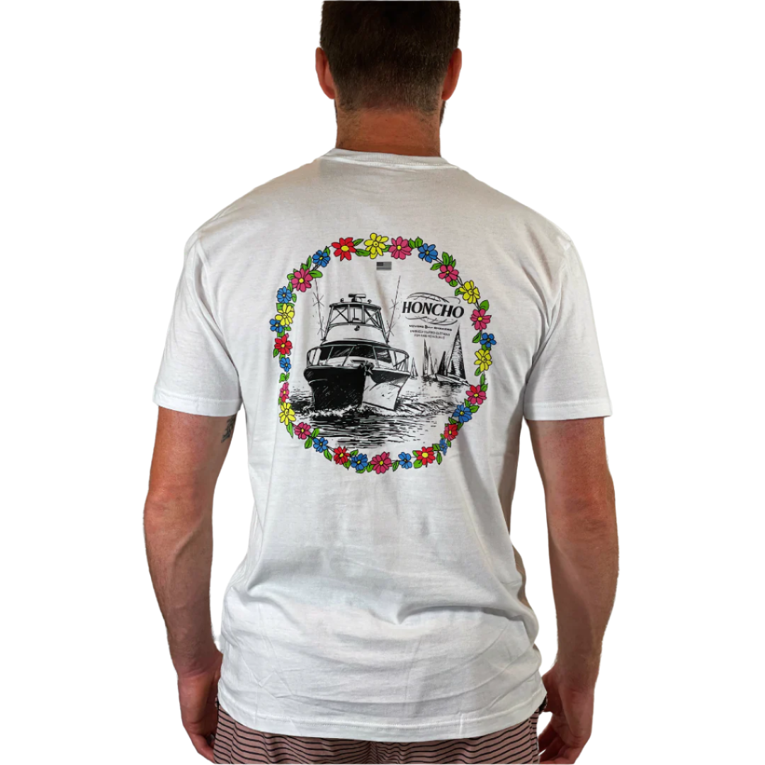 Pleasure Craft SS Tee - White