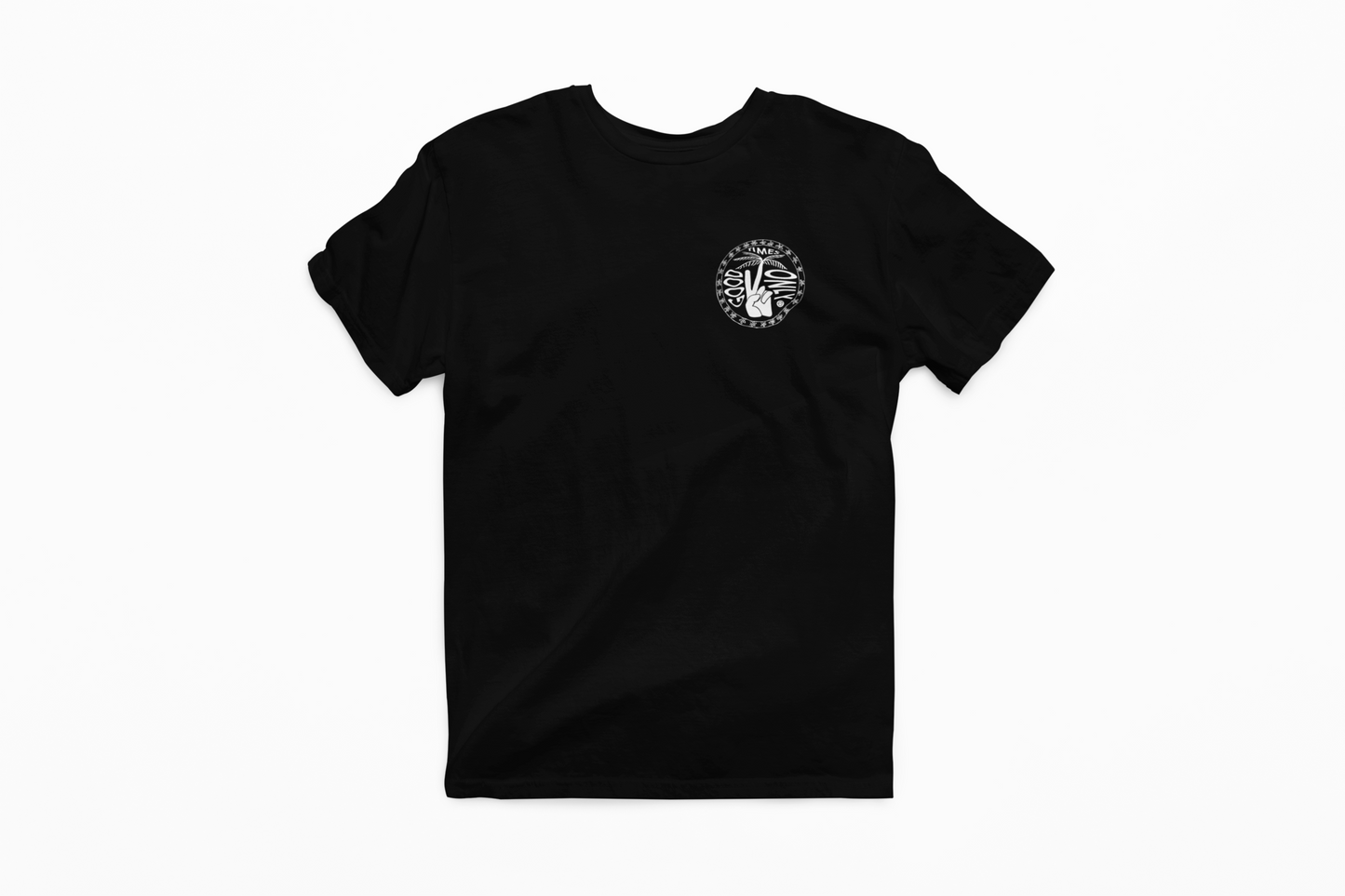 Peaceful SS Tee - Black