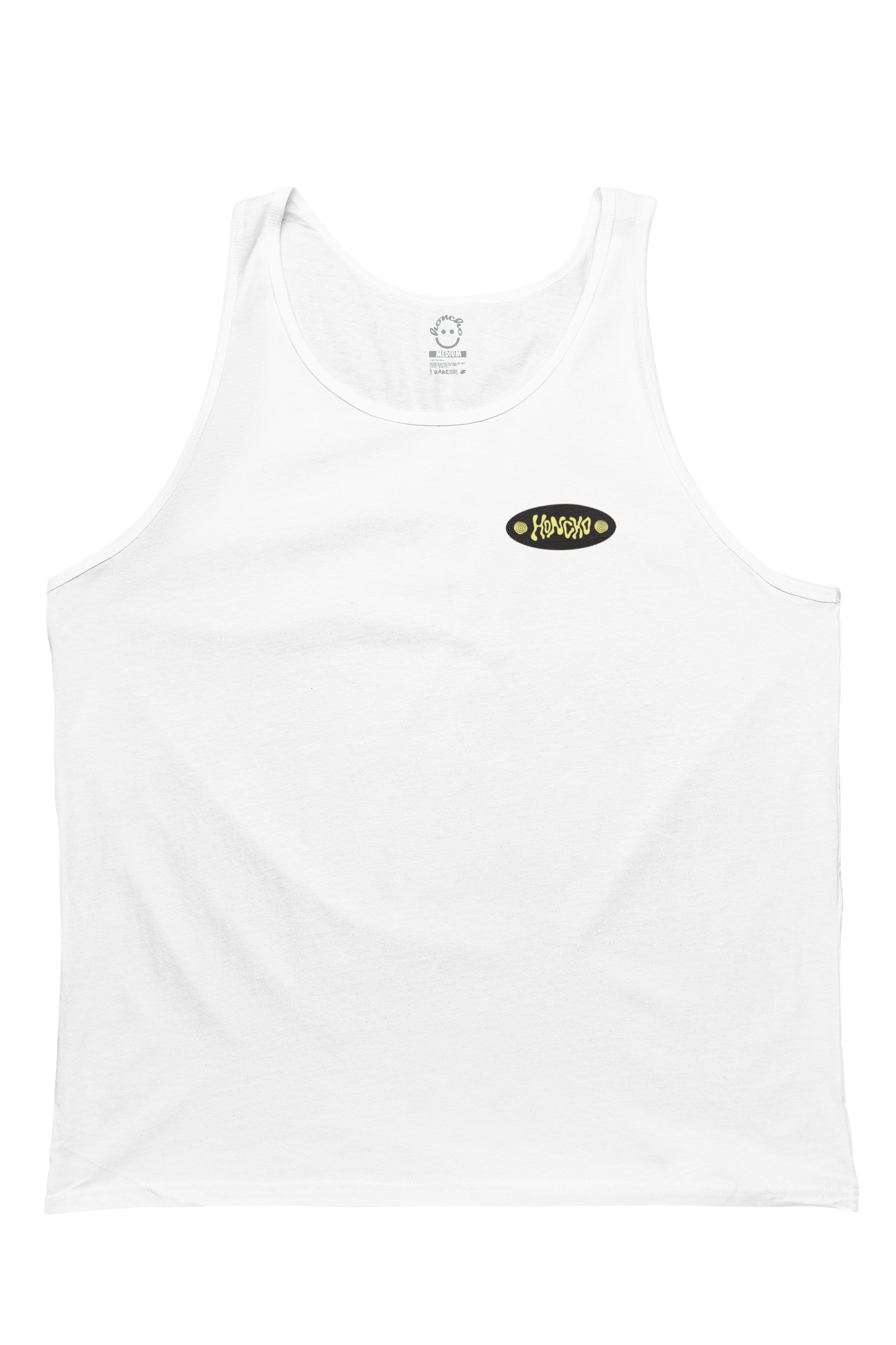 Point Tank Tee - White