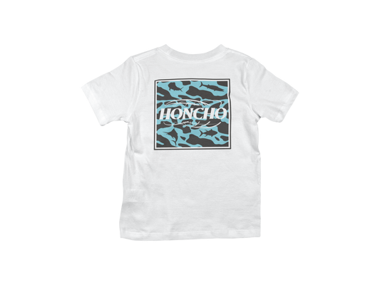 SeaCamo Youth SS Tee - White