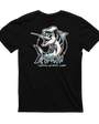 Captn Stripe Tee - Black