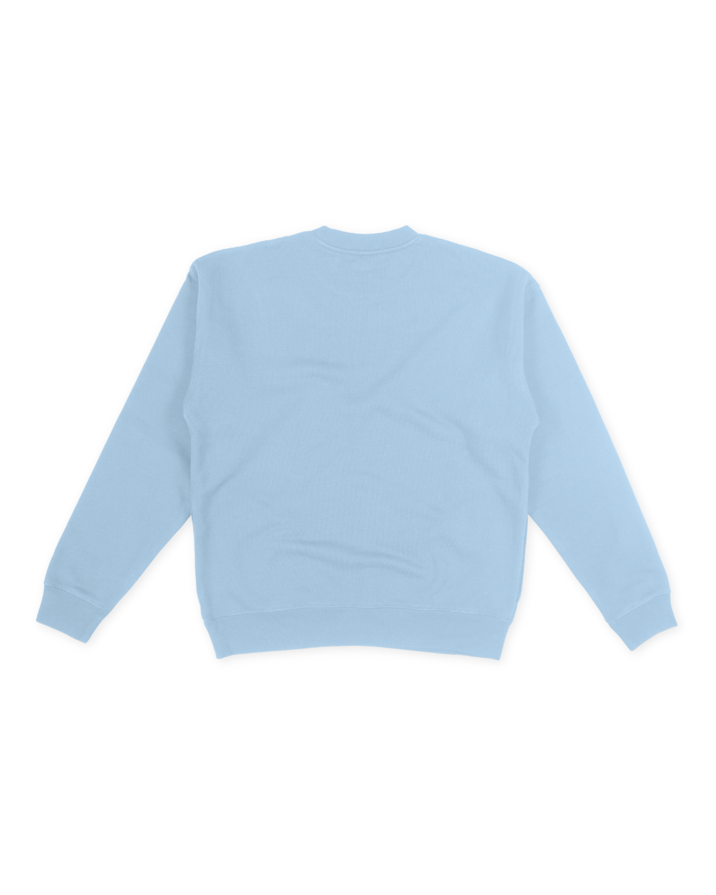 Essential Crewneck Fleece - Bay Blue