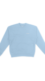 Essential Crewneck Fleece - Bay Blue
