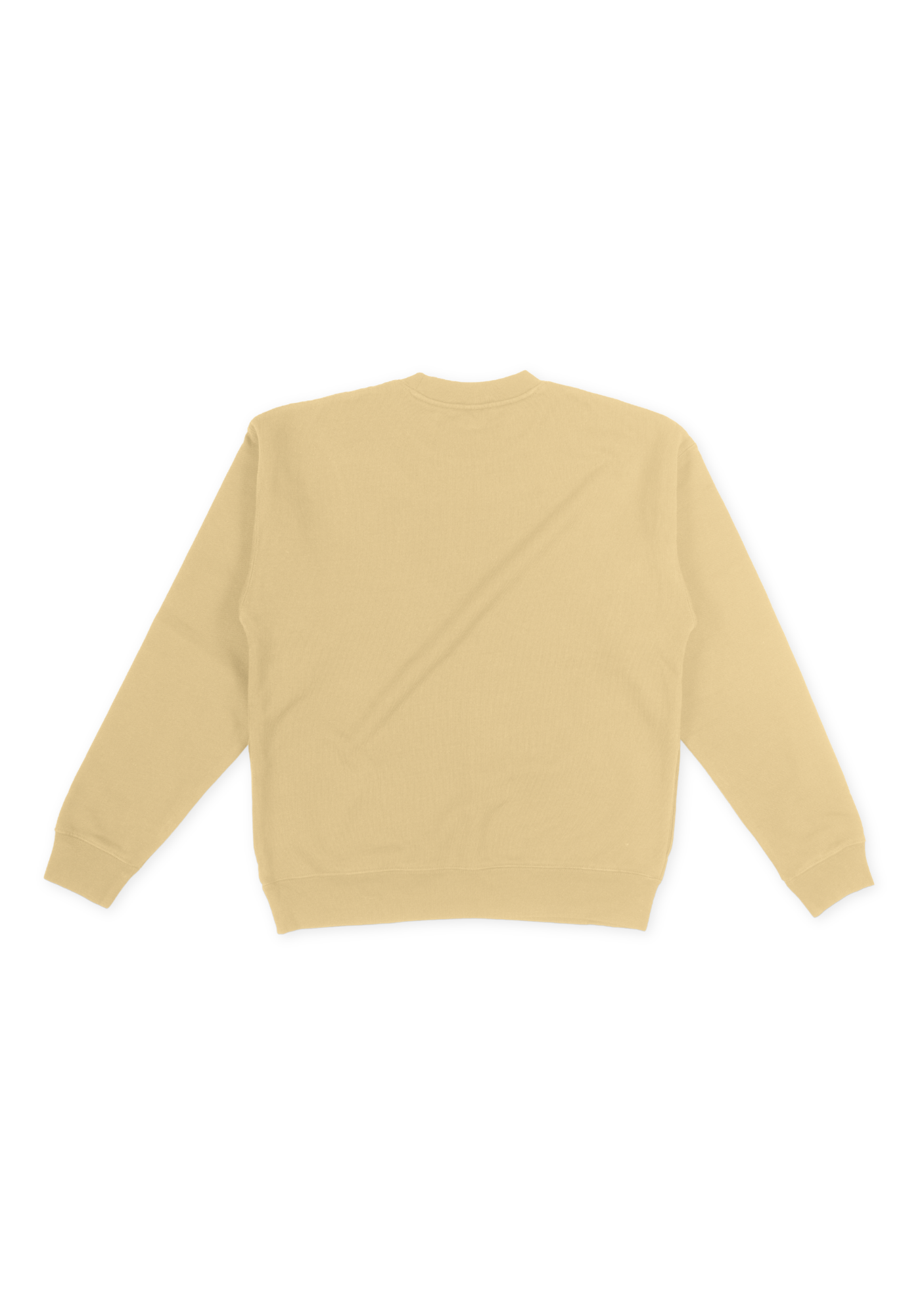 Essential Crewneck Fleece - Mellow Yellow